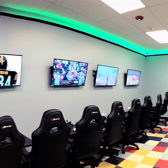 The A's Club Gaming Room