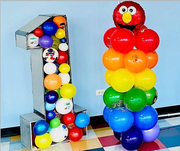 Elmo Number 1 Balloon Set