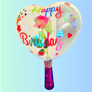 Birthday Flower Stuffed Balloon